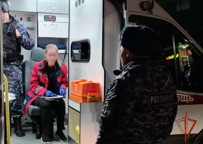 В текущем году сотрудники Росгвардии более 320 раз выезжали на сигналы, поступившие от медиков в Омской области