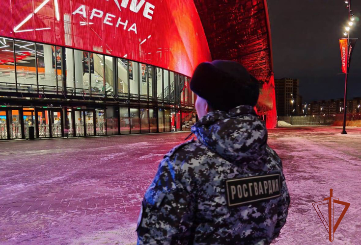 Росгвардия обеспечила правопорядок во время проведения матчей чемпионата КХЛ в Омске