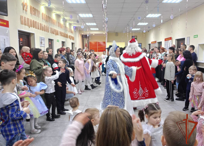В омской воинской части Росгвардии состоялся комплекс новогодних праздничных мероприятий