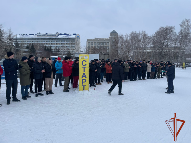 Росгвардейцы приняли участие в семейно - спортивном празднике в Омске 