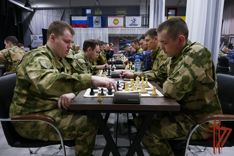 Омские росгвардейцы заняли призовое место в Чемпионате Сибирского округа Росгвардии по шахматам