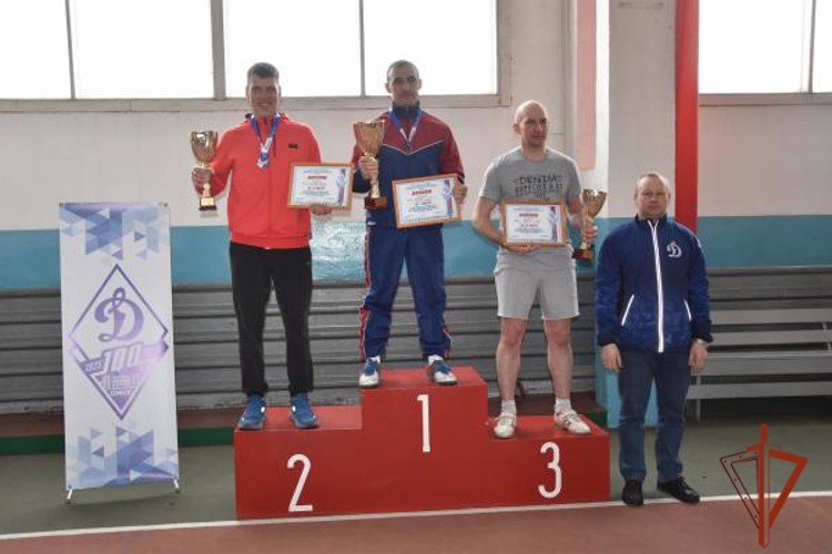Команда Управления Росгвардии по Омской области одержала победу в чемпионате «Динамо» по гиревому спорту