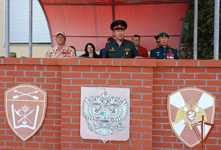 В омской воинской части Росгвардии прошло торжественное мероприятие, посвященное 83-летию со Дня образования подразделения