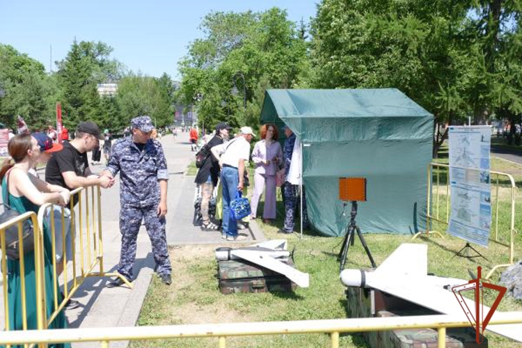 Росгвардейцы приняли участие в патриотическом проекте «Наша Победа» в Омске