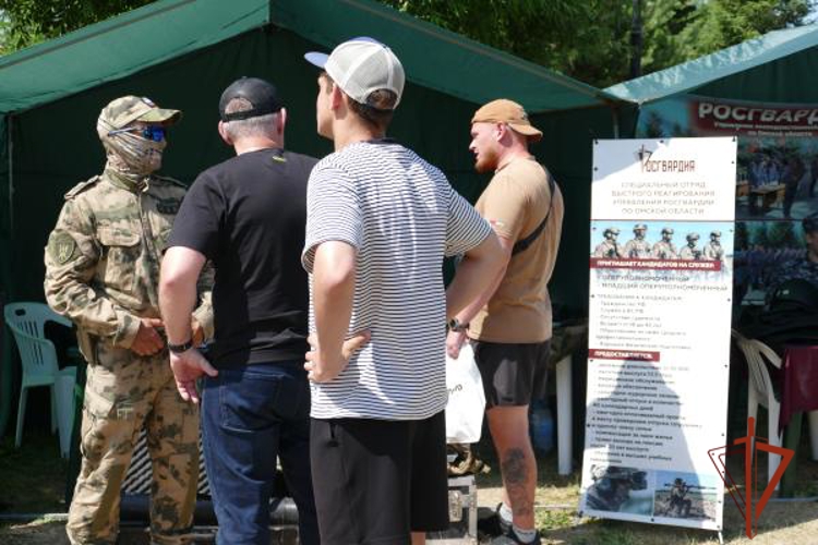Росгвардейцы приняли участие в патриотическом проекте «Наша Победа» в Омске