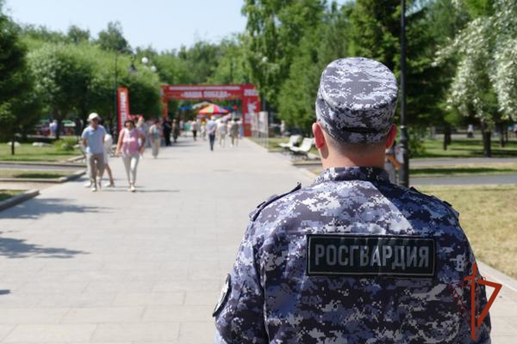 Росгвардейцы приняли участие в патриотическом проекте «Наша Победа» в Омске