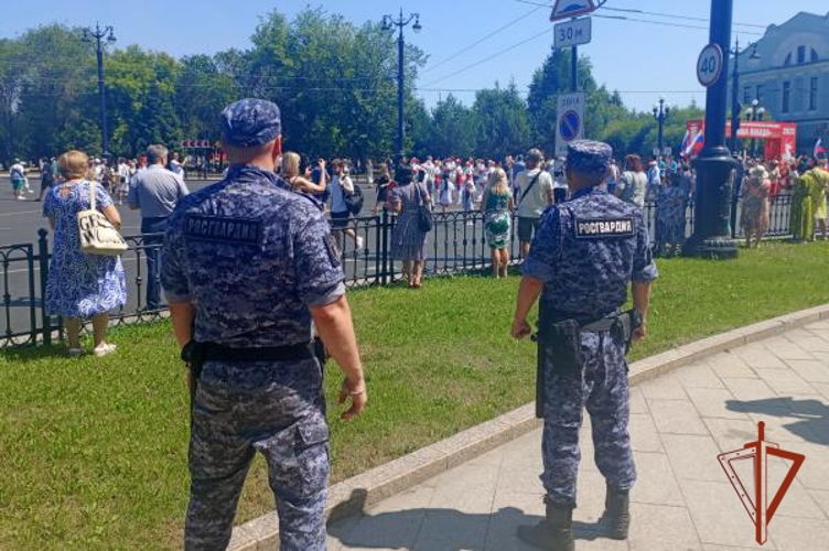 Росгвардейцы обеспечили правопорядок на массовых мероприятиях в Омской области