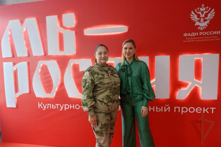 Росгвардейцы приняли участие в открытии межнационального проекта «Мы-Россия» в Омске
