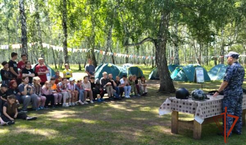 "Каникулы с Росгвардией" продолжаются в Омской области