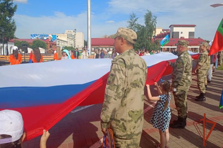 Росгвардейцы приняли участие в открытии межнационального проекта «Мы-Россия» в Омске