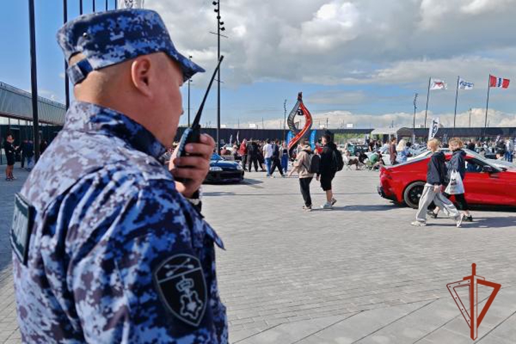 Росгвардейцы обеспечили правопорядок на фестивале HALFEST в Омске