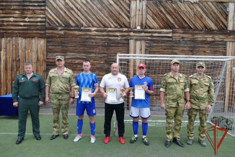 Чемпионат Сибирского ордена Жукова округа Росгвардии по мини-футболу завершился в Омске