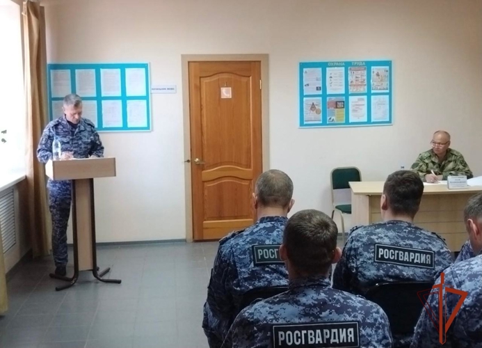 Руководитель Управления Росгвардии по Омской области проинспектировал подразделение тероргана на юге региона