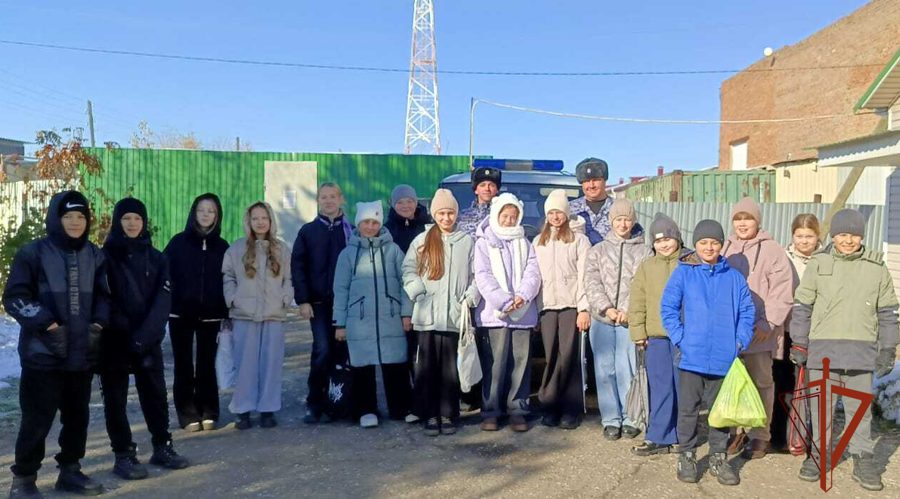 Росгвардейцы познакомили школьников с деятельностью вневедомственной охраны в Омской области