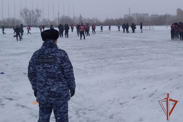 Росгвардия обеспечила правопорядок на массовых спортивных мероприятиях в Омской области