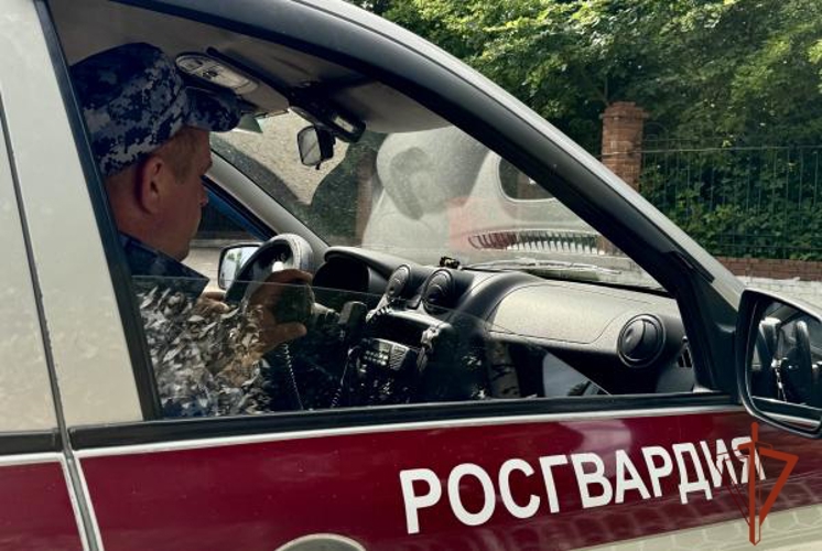 В Омске сотрудники Росгвардии задержали нетрезвого водителя вблизи детского сада