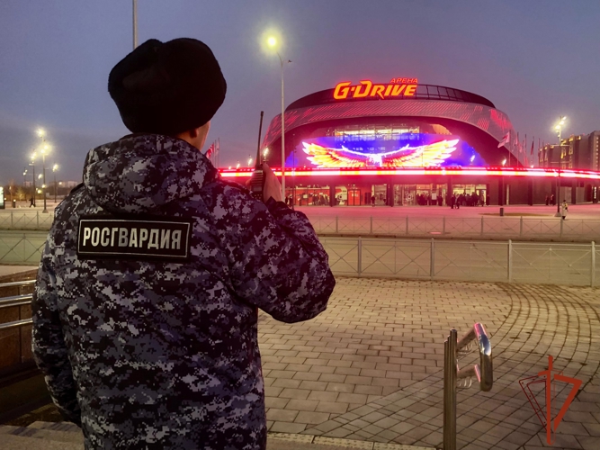 Росгвардия обеспечила правопорядок во время проведения матчей чемпионата КХЛ в Омске