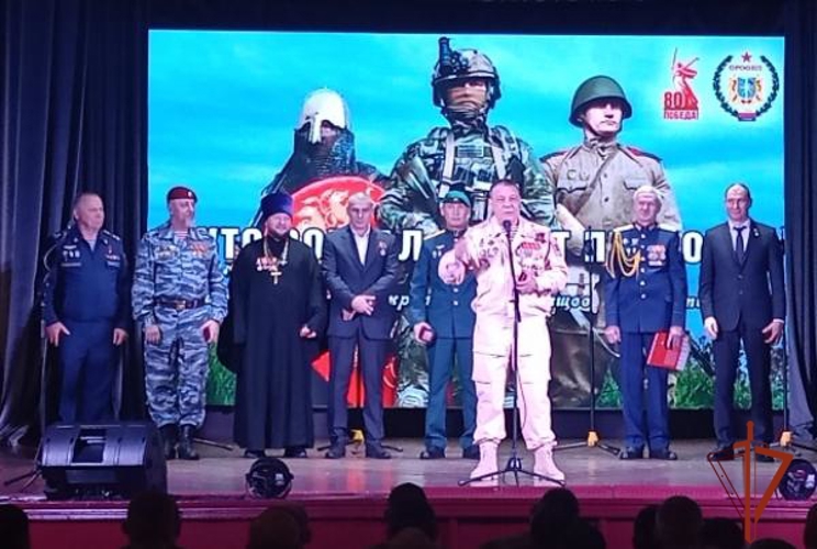 Военнослужащие Росгвардии приняли участие в патриотическом мероприятии «Кто воевал, имеет право…»
