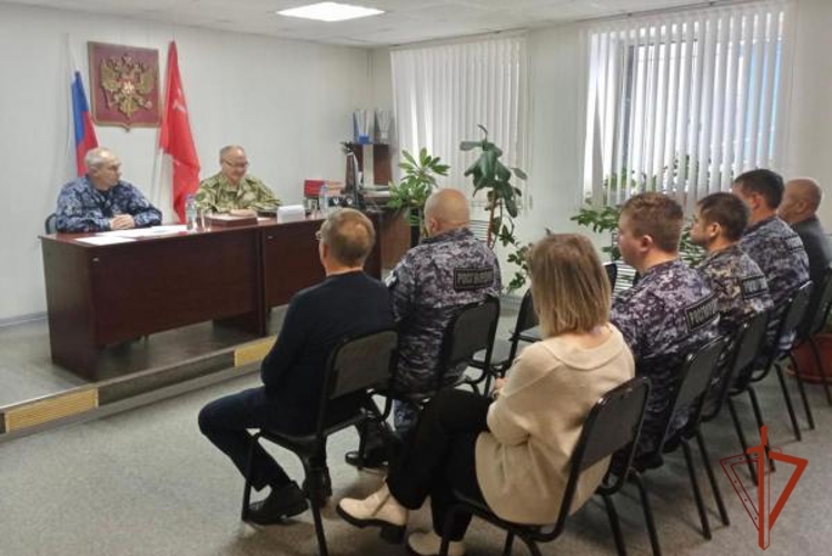 Начальник управления Росгвардии по Омской области подвел итоги в подразделениях Тюкалинского района