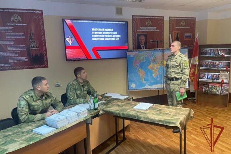 В  Омске завершился выпуск курсантов - водителей БТР