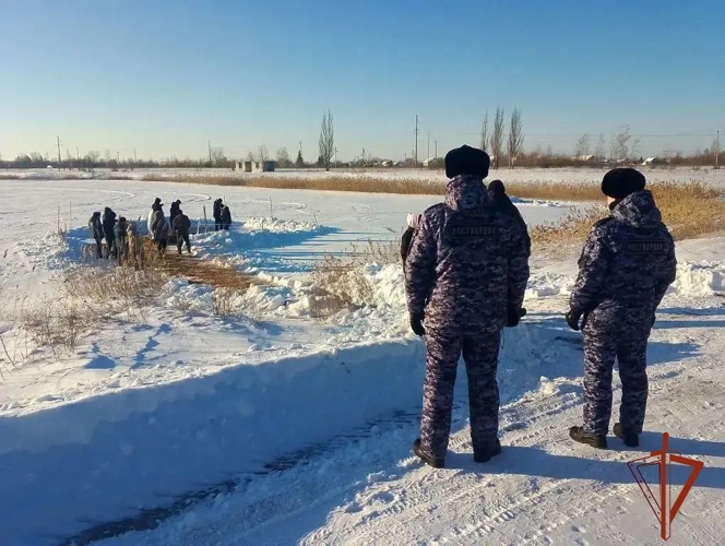 Сотрудники Росгвардии обеспечили безопасность граждан в период празднования Крещения Господня