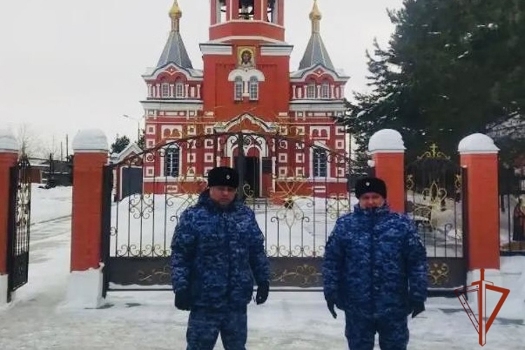 Сотрудники Росгвардии обеспечили безопасность граждан в период празднования Крещения Господня