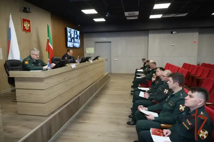 Учебно-методический сбор с руководителями пресс-служб округов войск национальной гвардии прошел в Казани