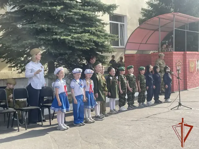 В Омске состоялось торжественное мероприятие,посвященное 84 годовщине со Дня образования воинской части Росгвардии