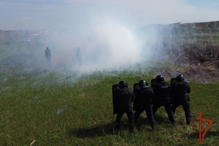 В Управлении Росгвардии по Омской области завершились учебно-методические сборы сотрудников ОМОН Росгвардии