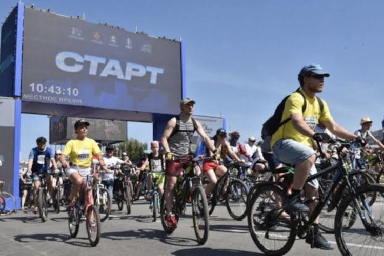 Росгвардейцы приняли участие в массовом заезде «ВелоОмск — 2026» и обеспечили общественный порядок во время его проведени