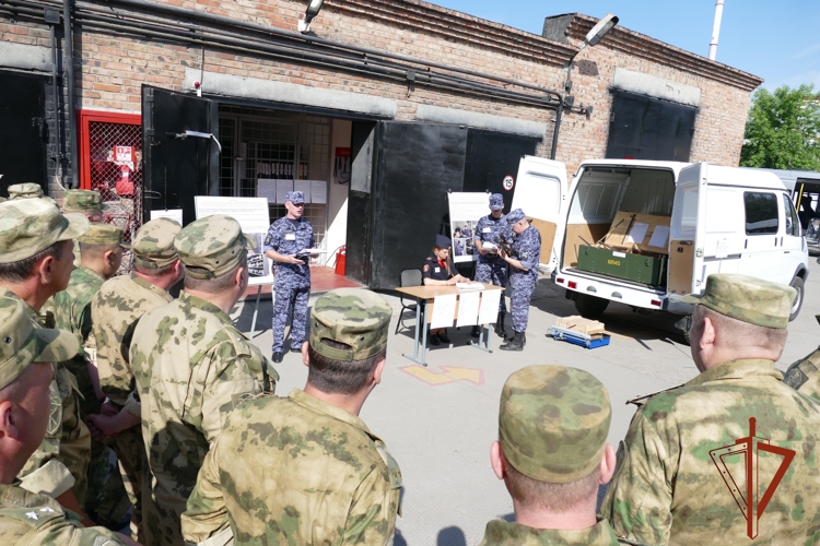 СБОР СО СПЕЦИАЛИСТАМИ ТЕХНИЧЕСКОГО ОБЕСПЕЧЕНИЯ СИБИРСКОГО ОРДЕНА ЖУКОВА ОКРУГА РОСГВАРДИИ ЗАВЕРШИЛСЯ В ОМСКОЙ ОБЛАСТИ