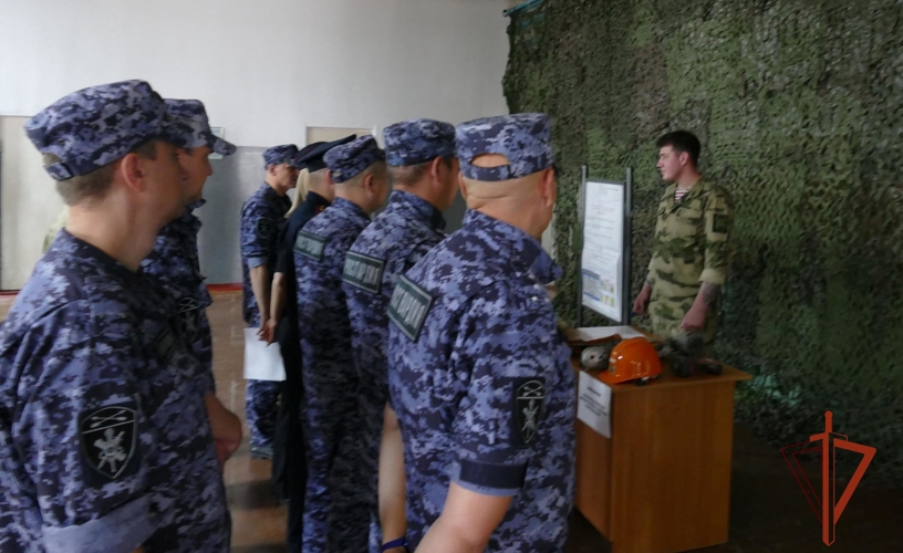 В подразделениях Управления Росгвардии по Омской области  и воинской части Росгвардии начался летний период обучения