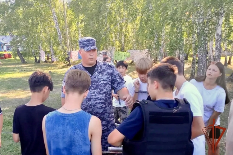 Всероссийская акция «Каникулы с Росгвардией» продолжается в Омской области
