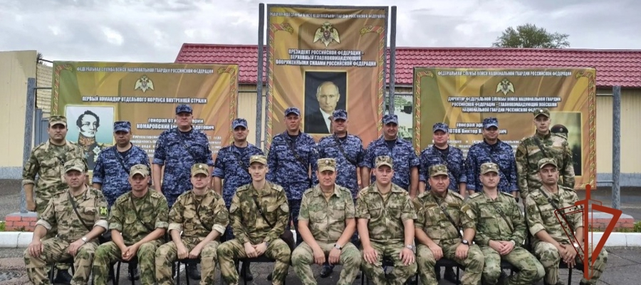 Учебно-методический сбор с начальниками автомобильных, бронетанковых служб Сибирского округа Росгвардии завершился в Омске