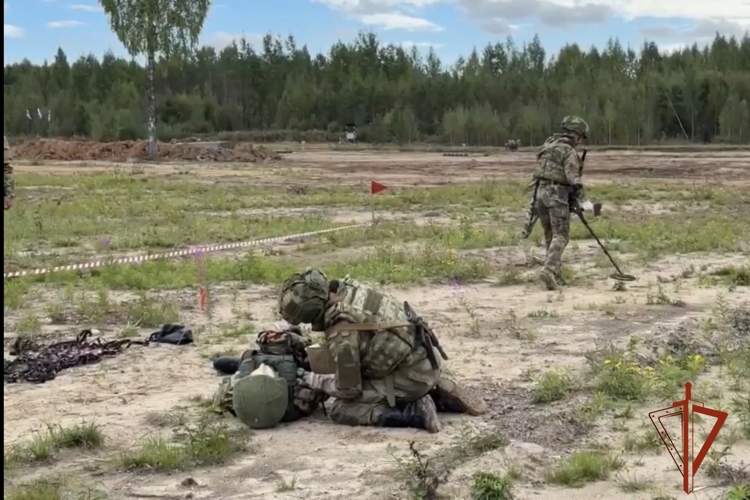 Сотрудник омского ОМОН вошел в число лучших инженеров-саперов Росгвардии