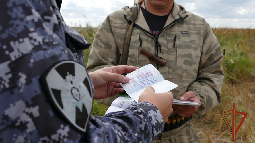 Сотрудники Росгвардии провели оперативно-профилактическое мероприятие «Охота»